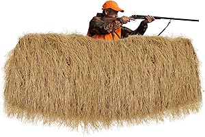 XLX TURF Artificial Thatch Straw Roof Decoraions 15 ft x 15.74 in, Duck Blinds Grass, Waterproof & Fireproof Mexican Synthetic Palm, Nativity Christmas Roof Decor