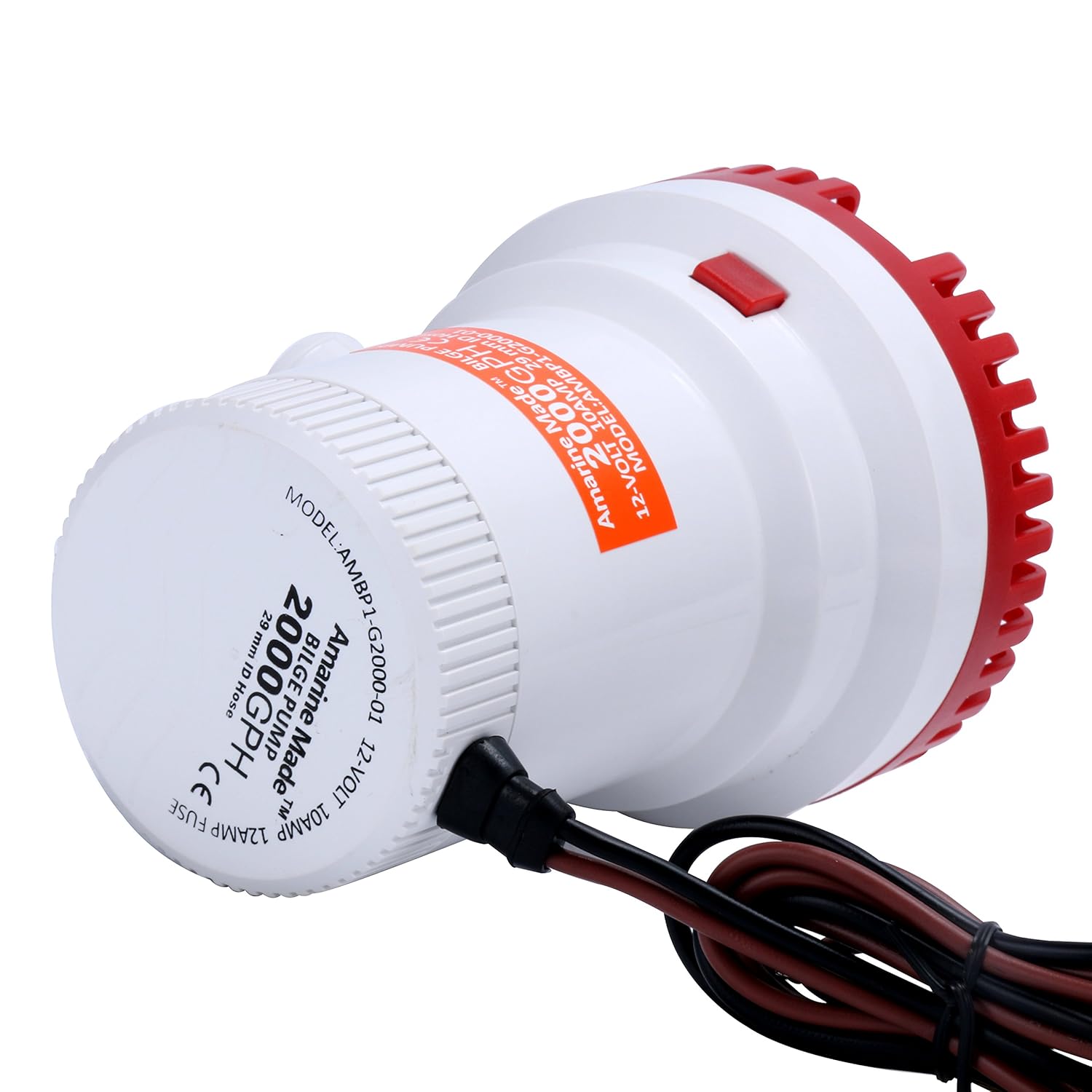 Amarine-made 12V DC 2000 GPH Boat Marine Plumbing Electric Bilge Pump