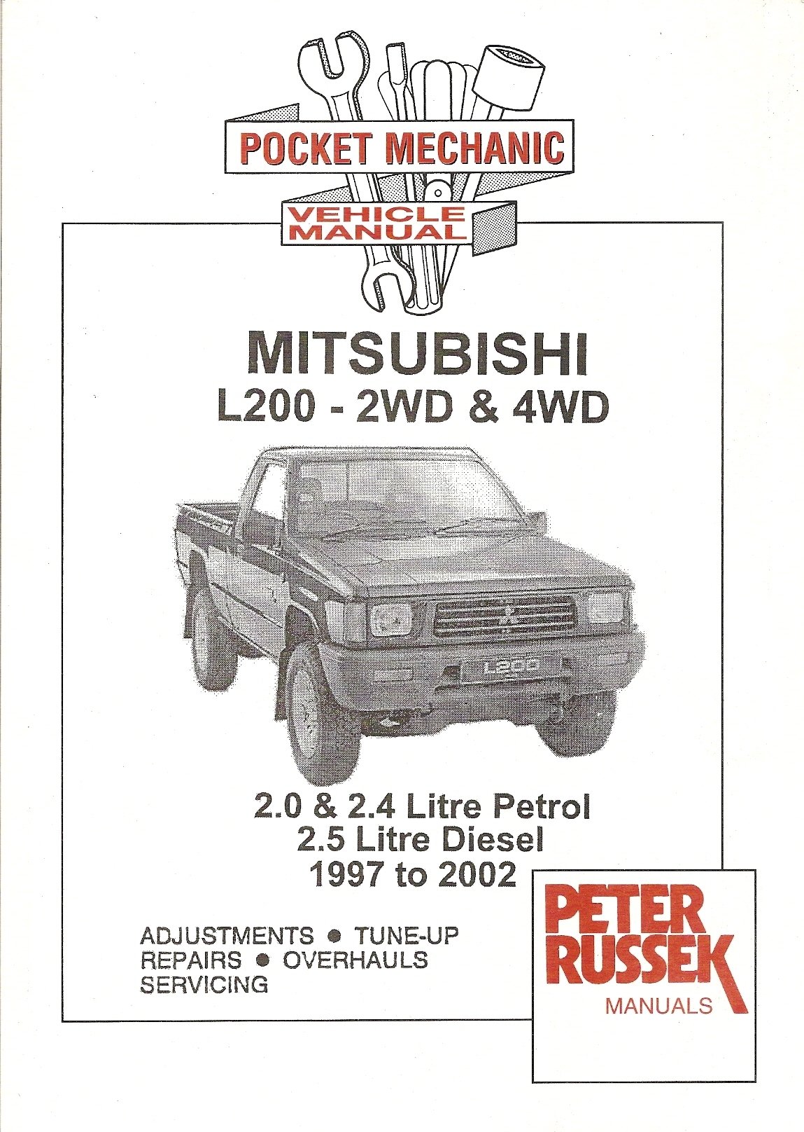 Pocket Mechanic Mitsubishi L200 - 2WD & 4WD 1997-2002 manual Paperback –  2008
