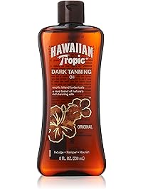 Hawaiian Tropic Dark Tanning Oil Original 8 oz