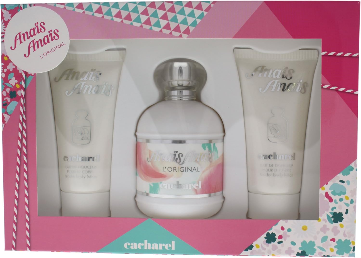 Anais Anais for Women Gift Set 100 ml EDT Spray + 50 ml x 2 Body