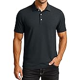 Cavva Polo Shirts for Men Performance Mens Golf Shirt Dry Fit Collared Polo Shirts Short Sleeve Moisture Wicking
