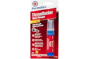 Permatex 27115 Red High Strength 271 Gel Threadlocker, 10g