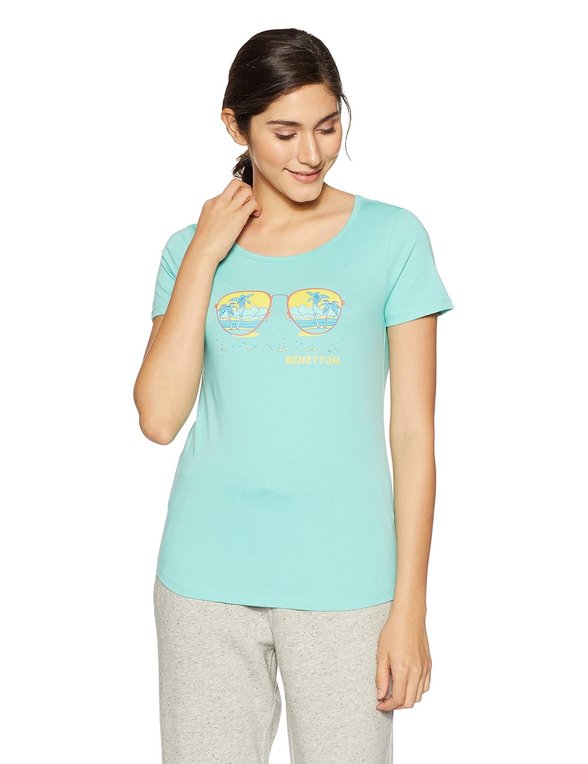 undercolors of benetton women's pyjama top