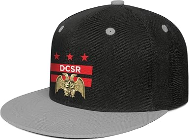 dc flat brim hats