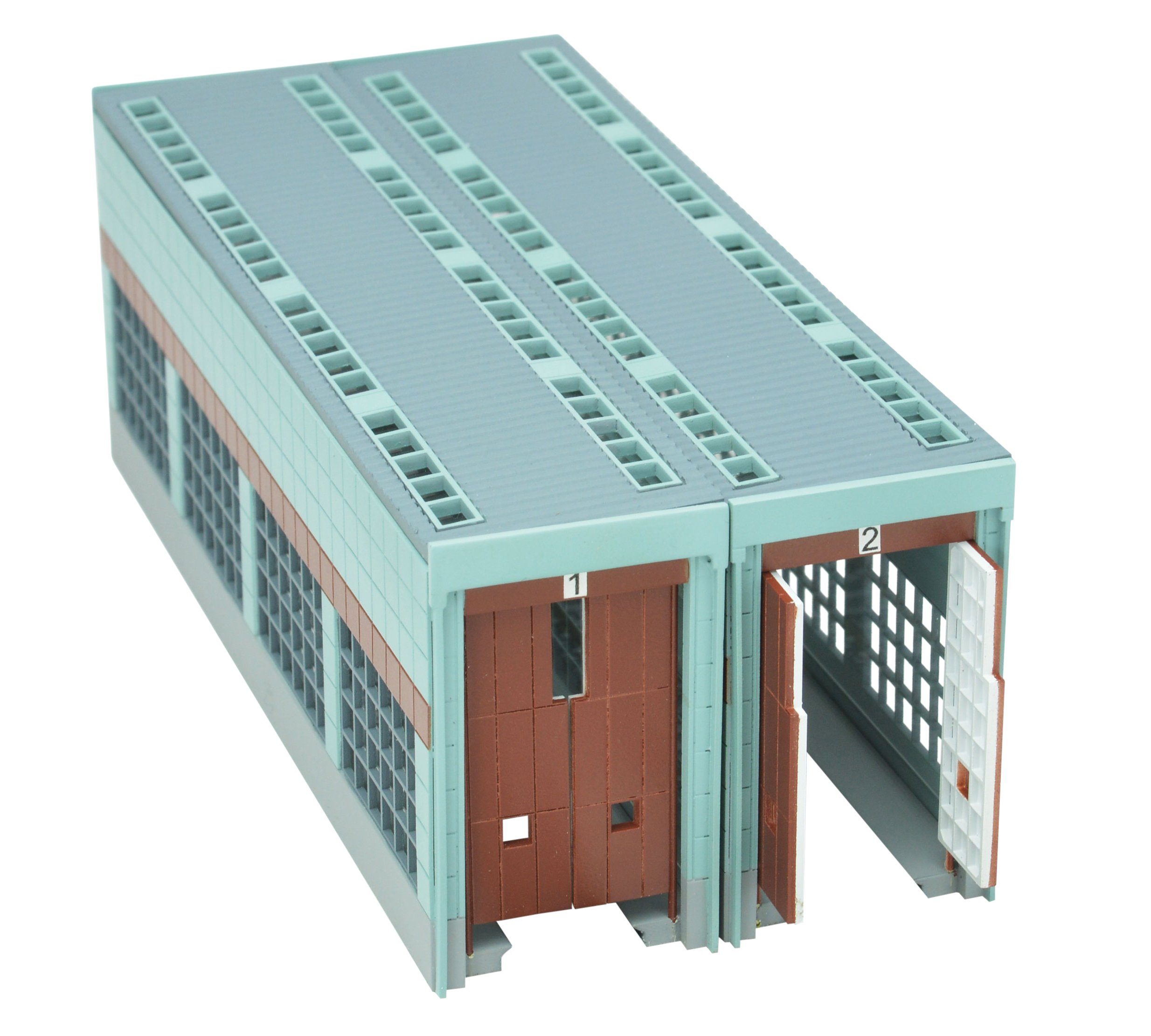TomyTEC 289685 Model Railway Building Coloured