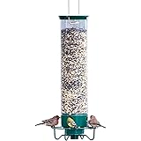 Droll Yankees YF-M Yankee Flipper Squirrel-Proof Wild Bird Feeder With Weight Activated Rotating Perch - 5Lbs Seed Capacity