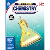 Carson Dellosa The 100 Series Chemistry Workbook, Science Book for Grades 9-12, Periodic Table, Atomic Structure, Scientific Notation, and More, Classroom or Homeschool Curriculum (Volume 4)