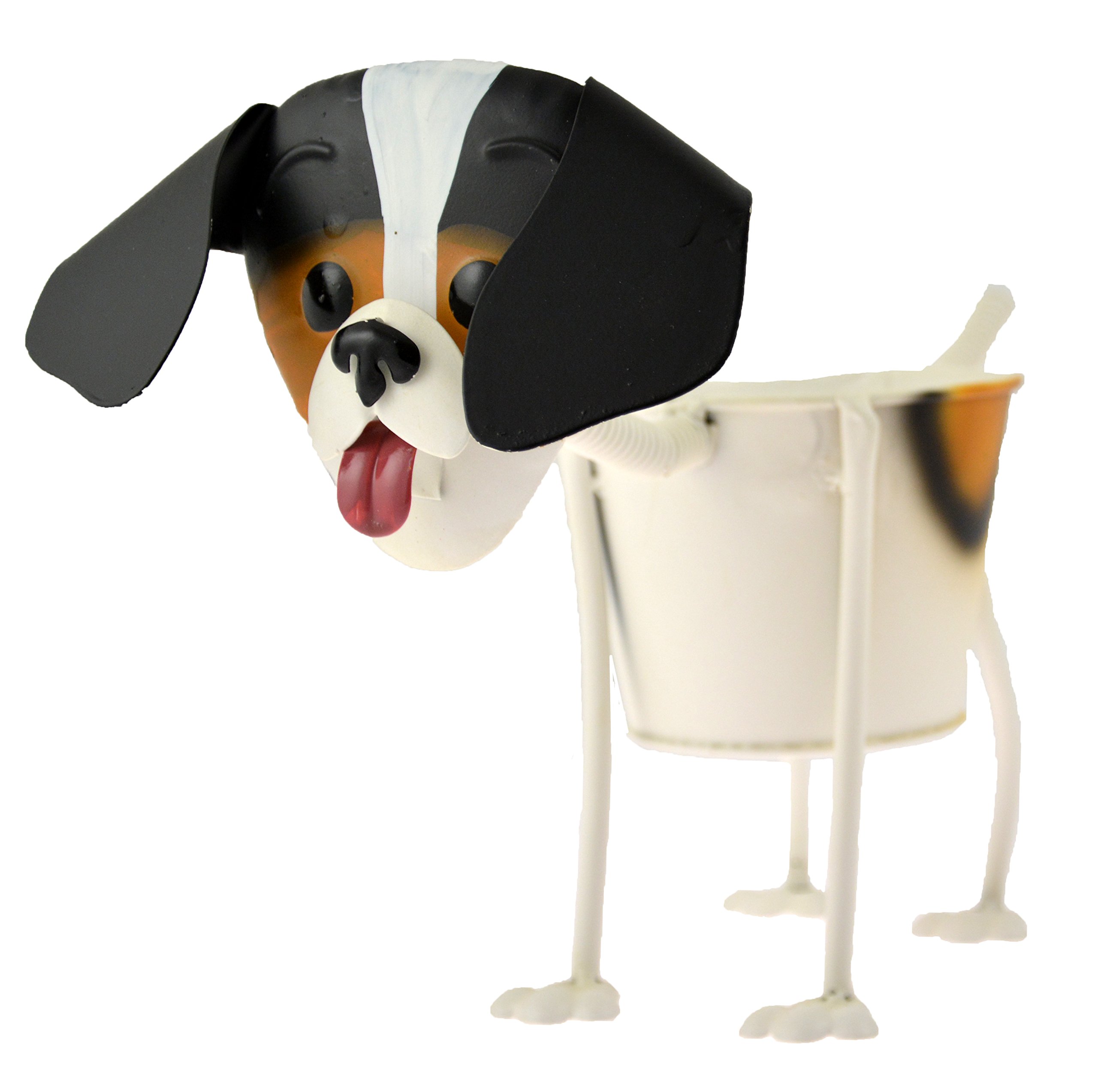 Green Jem Flower Planter, Metal, Multi-Coloured, 35x16.5x21 cm