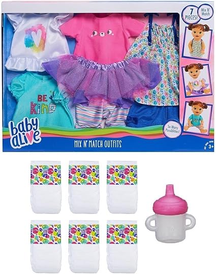 baby alive mix and match outfits