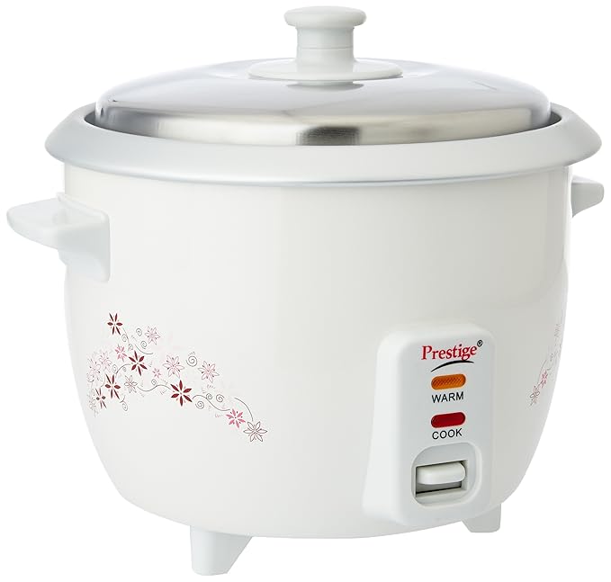 Buy Prestige Delight PRWO 1Litre Electric Rice Cooker (White) Online