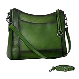 Iswee Genuine Leather Purses for Women Vintage