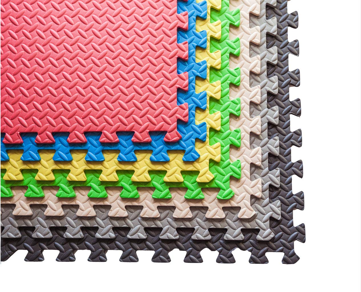 Comfy Foam Exercise Mat Gym Flooring Mats Protective