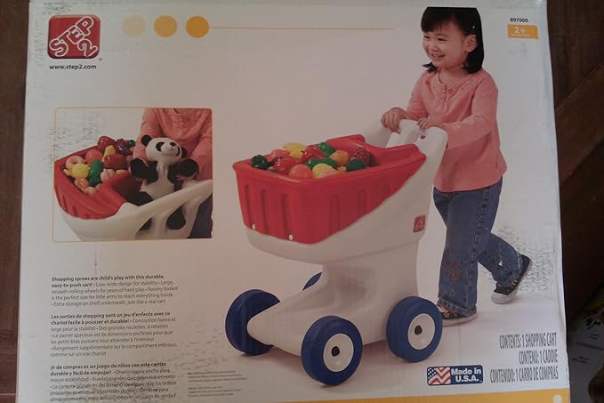 step2 little helper's shopping cart and shopping set