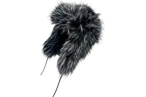 YFJNV Y2K Faux Fur Russian Hat, Soft, Warm Winter Trapper Hat with Earmuffs for Men and Women