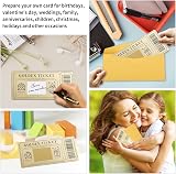 Teyomi Golden Ticket Scratch Off Cards with Envelopes Gift Set view 6