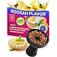 Shisha Hookah Flavors - Lemon Temptation - 3.5 oz - Hookah Shisha Tobacco with Lemon, Vanilla, Cream - Herbal Hookah Flavor - Hookah Tobacco Free & Nicotine Free with Real Organic Flavors