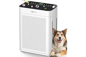 Air Purifiers for Home Large Room up to 3000sq.ft, DBFIT HEPA Double-Sided Air Purifier with Washable Filter, PM 2.5 Display Air Quality Sensor, Air Cleaner for Bedroom, Dorm Room, Pets, Office, AP300