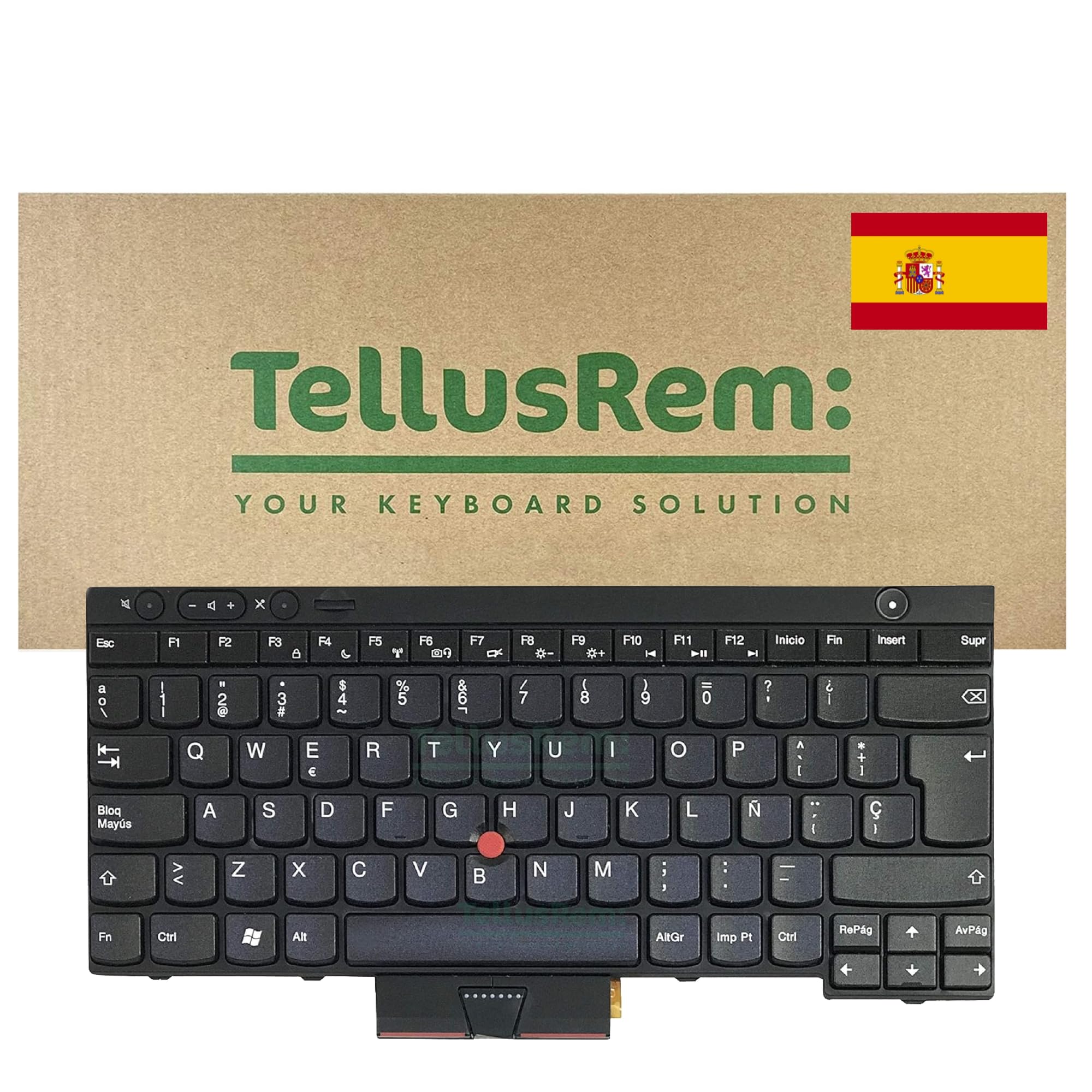 replacement Spanish non-backlit keyboard for Lenovo Thinkpad T430 T430i T430s T430si T430U T530 T530i T530S W530 X13X X230 X230i X230it X230T