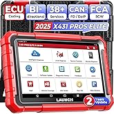 Launch X431 PROS Elite 2026 New Bidirectional Scan Tool, 38+ Services, ECU Coding, All-in-One Full System Diagnostic Scanner,