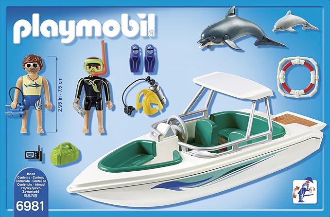 Playmobil 6981 bateau de plongée Clearance