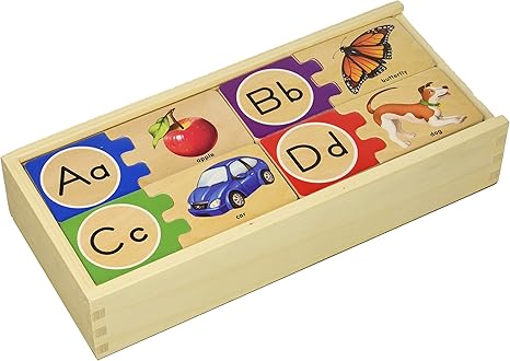 melissa doug self correcting letter puzzles