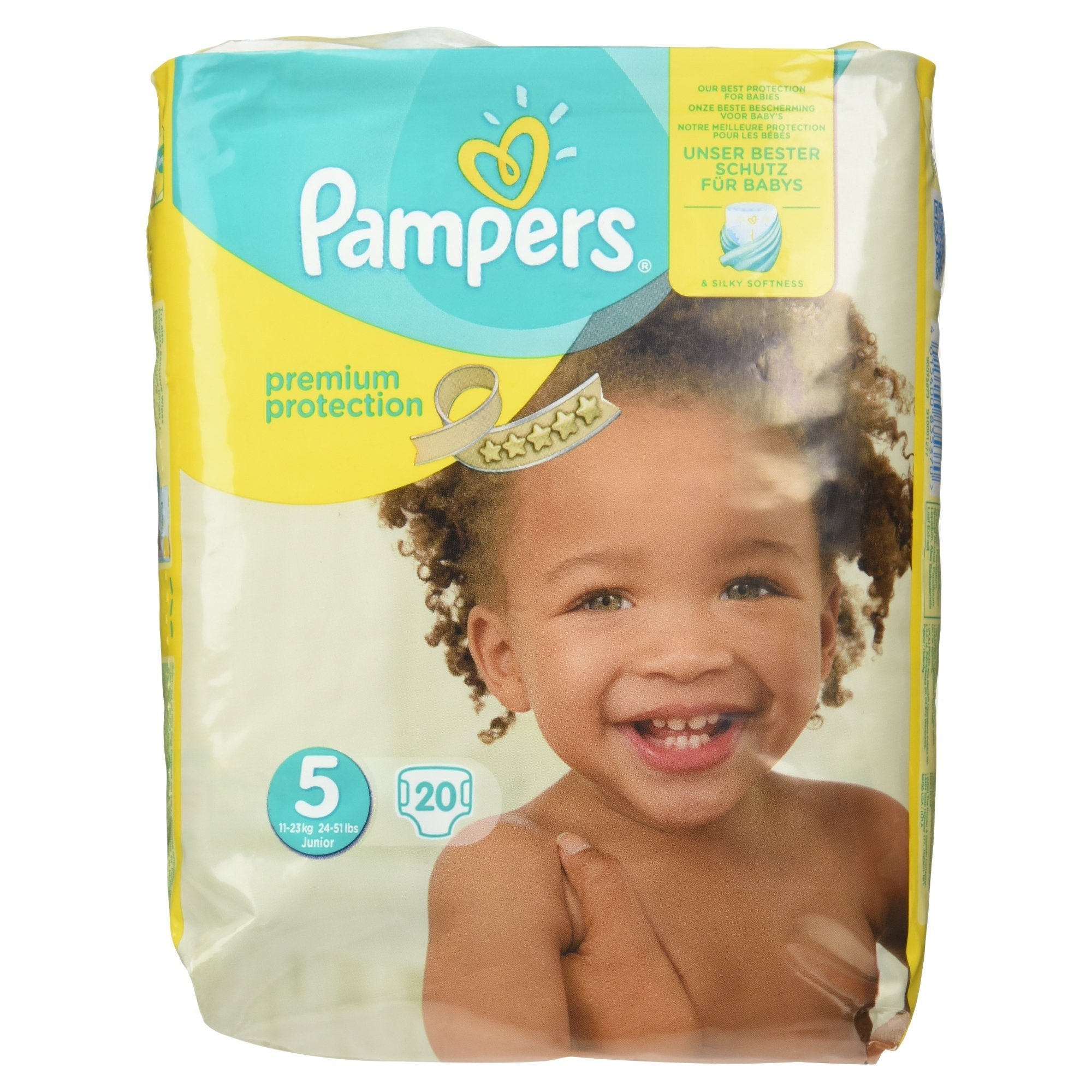 Pampers Diapers Premium Protection, 668 g
