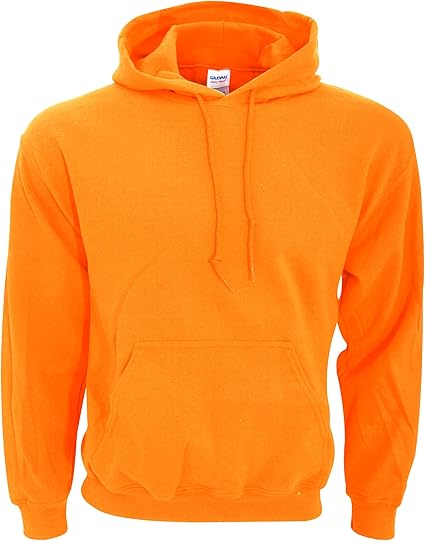 orange heavyweight hoodie