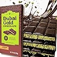 DUBAI GOLD Next Level DARK | Luxury Kunafa Pistachio Chocolate Bar 4.6oz | Gourmet Kataifi Dessert with Belgian Dark Chocolate, Pistachios & Manuka Honey | Freshly Made in California