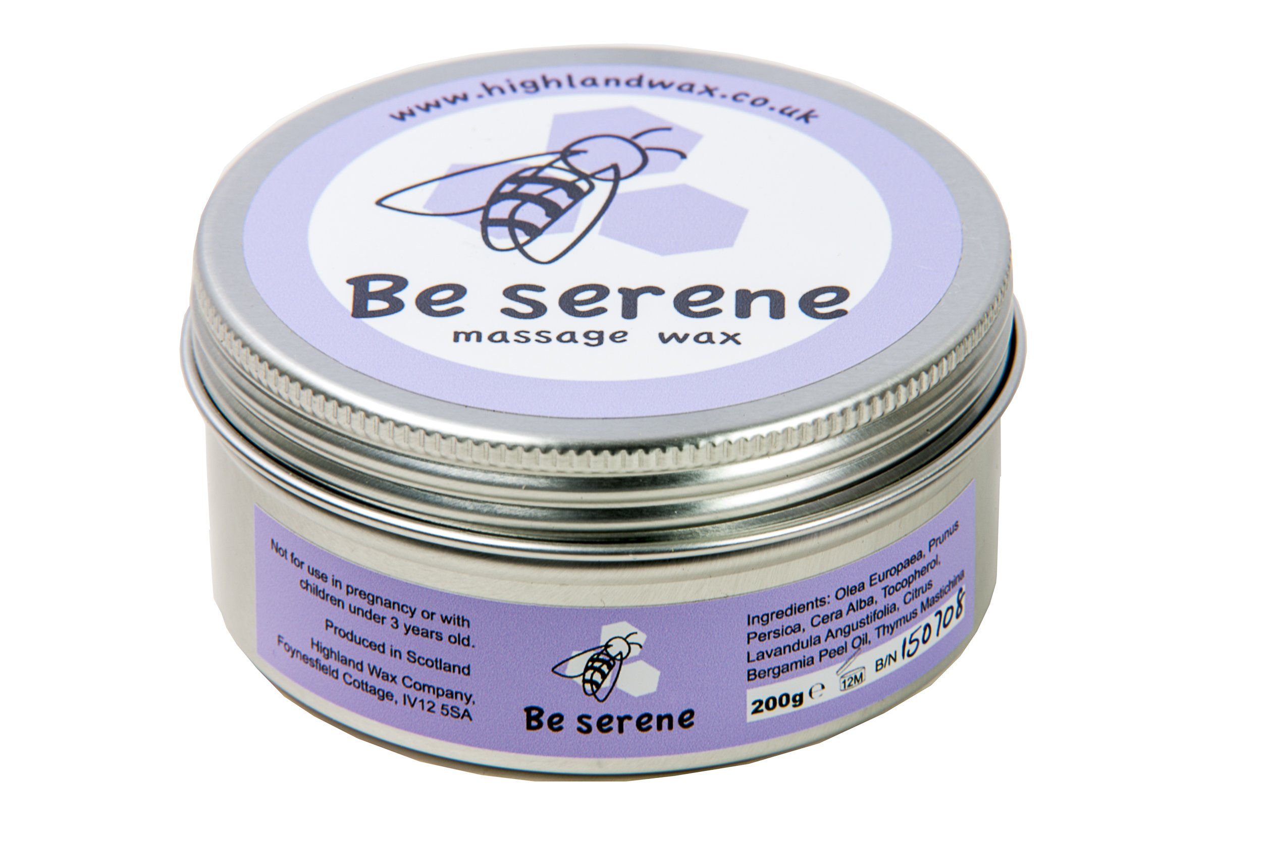 Be Serene Massage Wax (200g)