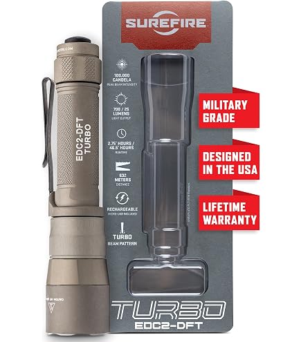 SUREFIRE EDC-DFT TN テールキャップ Amazon.com: SUREFIRE Protective Rear Cap Assy TN : Sports & Outdoors