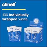 Clinell Antimicrobial Hand Wipes 100 Sachets - Dermatologically Tested view 7