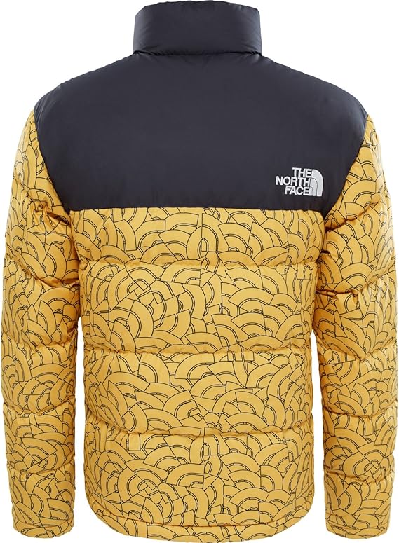 the north face nuptse yellow dome