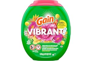 Gain Super Flings Laundry Detergent Pacs Hibiscus Hula scent irresistibly clean and fresh washing detergent laundry soap pacs