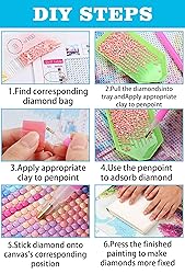 5D Black Cat Diamond Art Kits for Adult Beginners