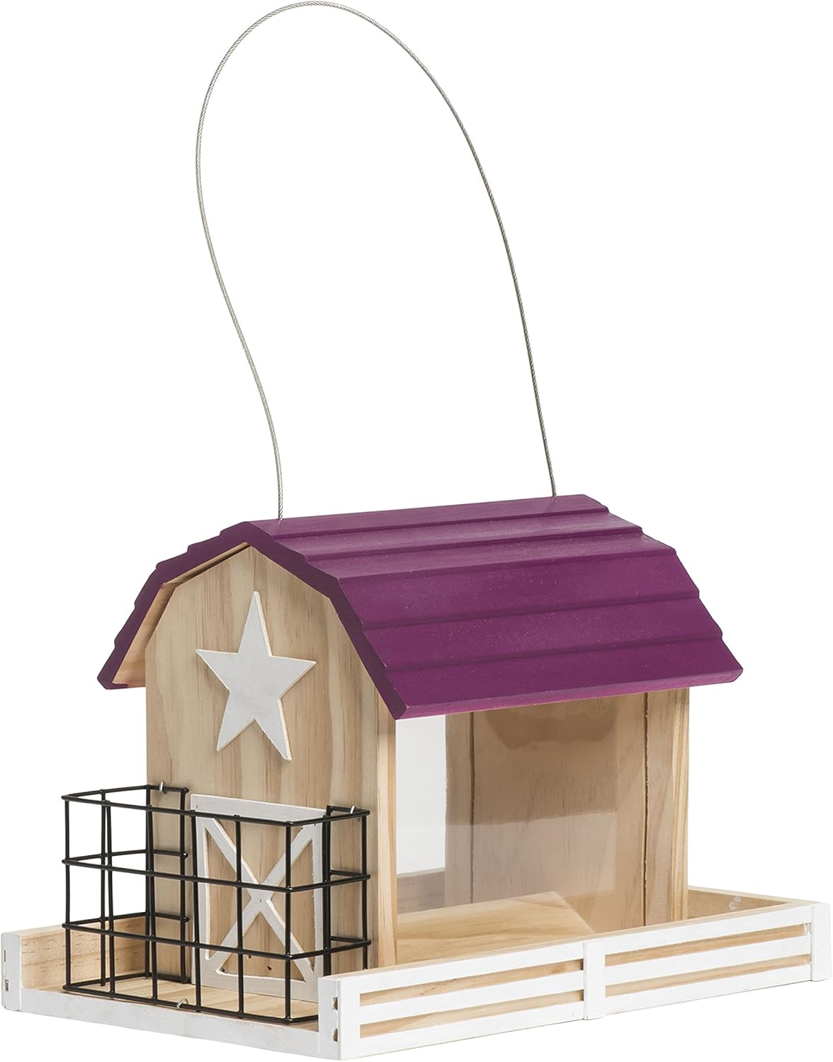 Woodlink 6290 Red Barn Combo Bird Feeder 7 Lb Seed Feeders Bird