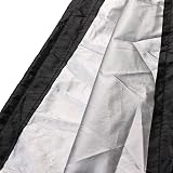 ONMIER Barbecue Cover Heavy Duty Oxford Cloth 145x61x117cm Outdoor view 4