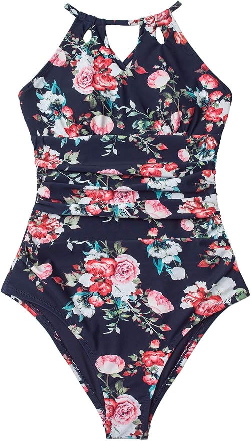 Maillot De Bain Une Pièce Cupshe Taille M - Blanc Et Vert, Taille Haute, Rembourré - Neuf Avec étiquettes