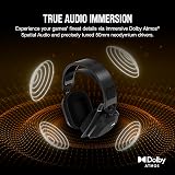 Corsair HS80 MAX Wireless Multiplatform Gaming Headset Dolby Atmos Bluetooth view 5