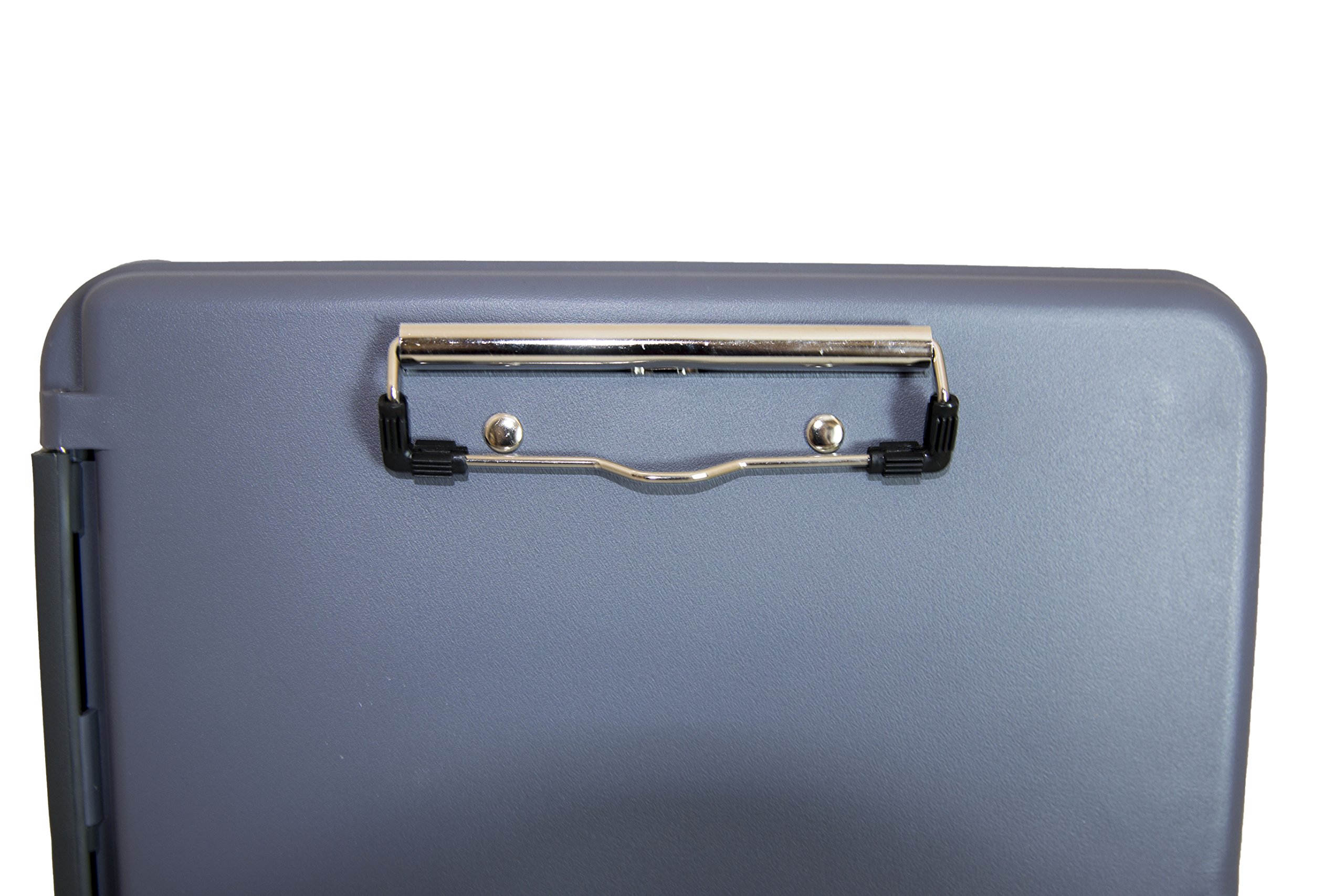 Saunders WorkMate 00470 Plastic Storage Clipboard Gray, Letter Size