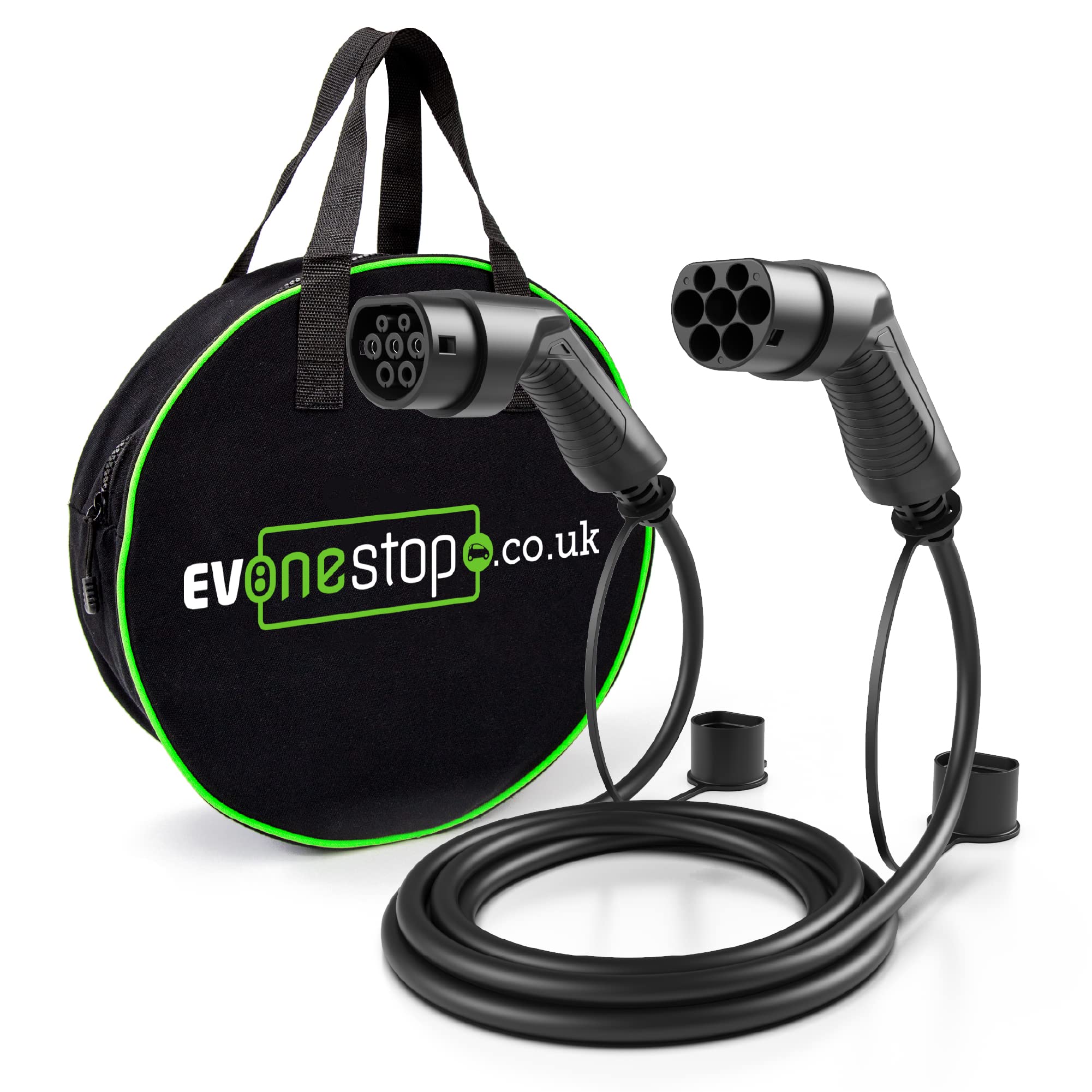 Type 2 to Type 2 32A (7.2kW) Electric Vehicle Charging Cable | 5 Metre
