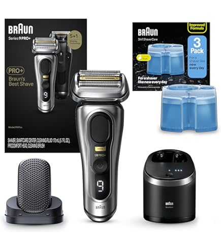 Amazon.com: Braun Series 9 PRO+ Electric Razor for Men, 5 Pro