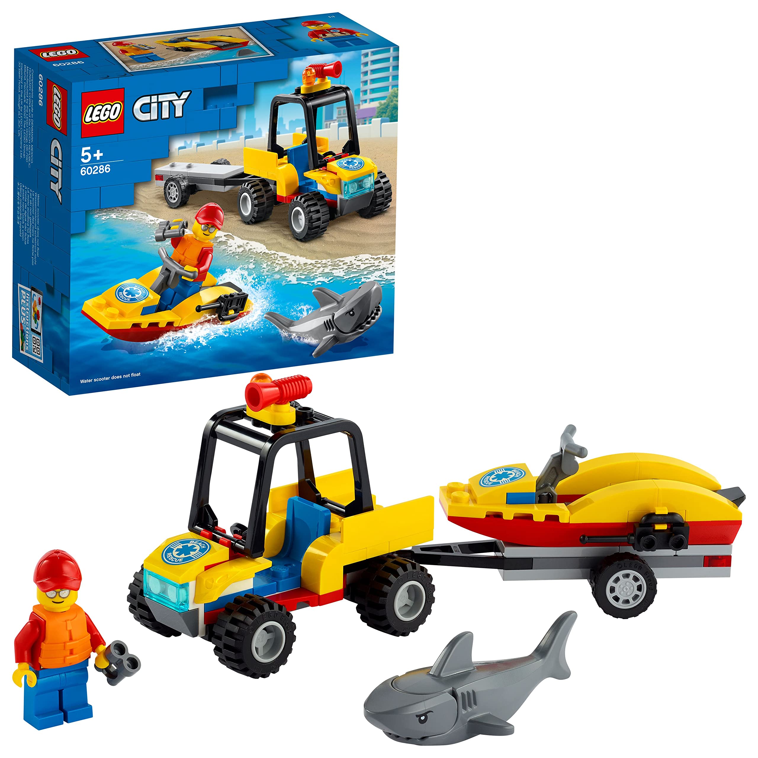LEGO 60286 City Great Vehicles Beach Rescue ATV