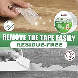 YYXLIFE Double Sided Removable Rug Tape - Carpet