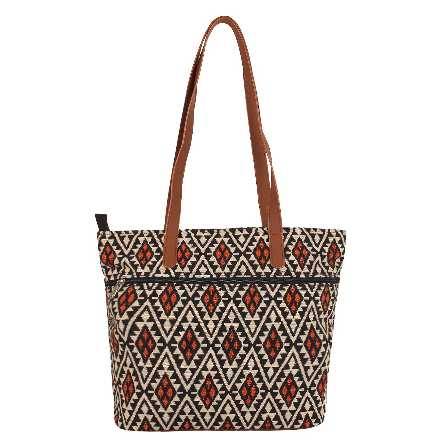 anekaant nava jacquard tote bag