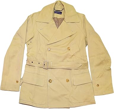ralph lauren men's double breasted pea coat