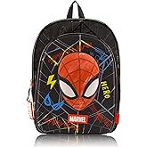 Marvel Spiderman Backpack for Boys, Girls, Unisex | Cute Spiderman Bag 16" Spiderman Backpack for Toddlers | Marvel Spiderman EVA Molded Backpack for School