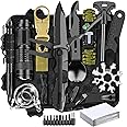 13-in-1 Survival Kits, Gifts for Men Dad Husband Him - Survival Gear and Equipment, Stocking Stuffers for Men Christmas Birth