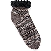 MUK LUKS mens Refined Cozy Shortie Cabin Socks