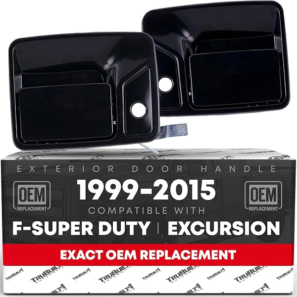 Ford Super Duty OEM RH Passenger Front Door Handle – 7C3Z-2522404-AA – For Parts/Not Working (1999-2016)
